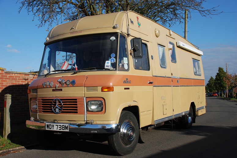 mercedes 508d camper for sale uk